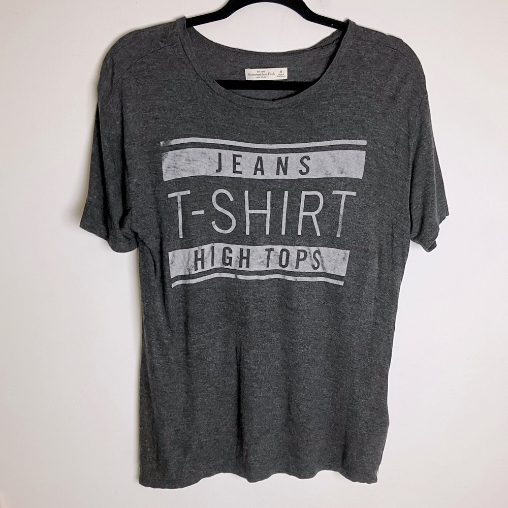 Abercrombie and Fitch Grey Tshirt